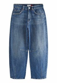 DARTED KNEE BARREL - Džinsi ar taisnām starām - dark blue