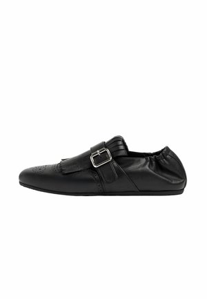 Slipper - black calf
