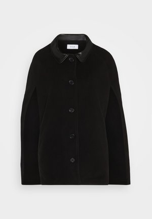 VILA VICEMRE BUTTON - Pončo - black