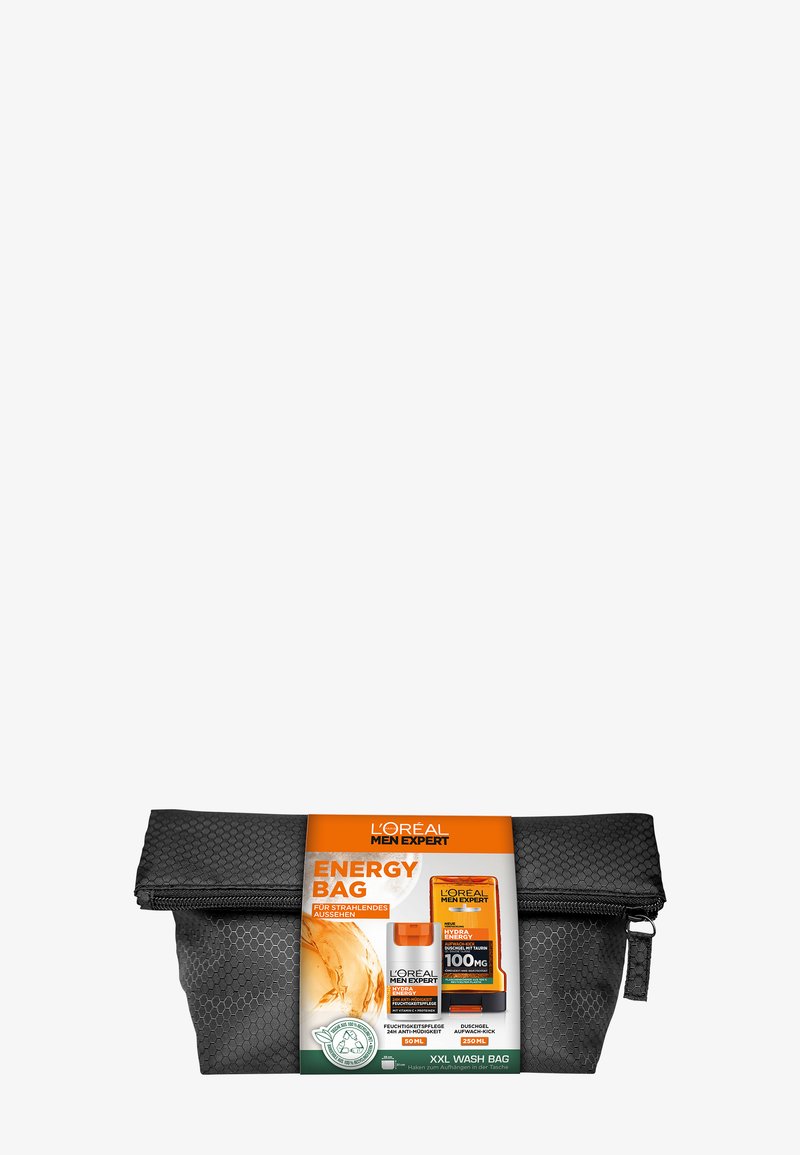 L'Oréal Men Expert - TOILETRY BAG HYDRA ENERGY MOISTURISER & SHOWER GEL WITH VITAMIN C - Ansiktsvårdsset, Förstora