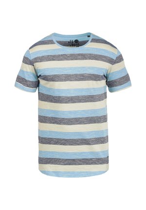 Solid, SDTHICCO STRIPED - T-shirt imprimé - light blue
