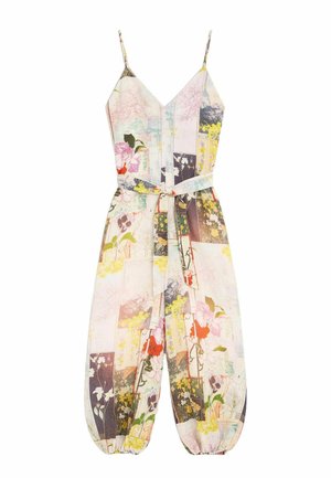 Desigual, PRINTED LONG DRESS - Combinaison - black