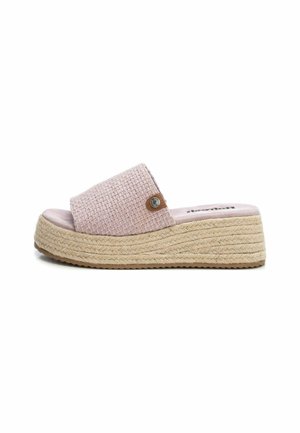 Mules de tacón - lilac