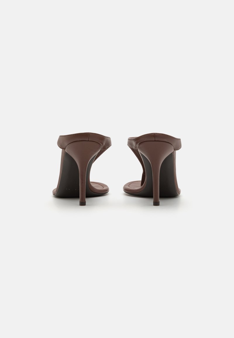 GIABORGHINI LARA - Mules �à talons - brown