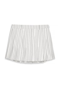 A-line skirt - cream black
