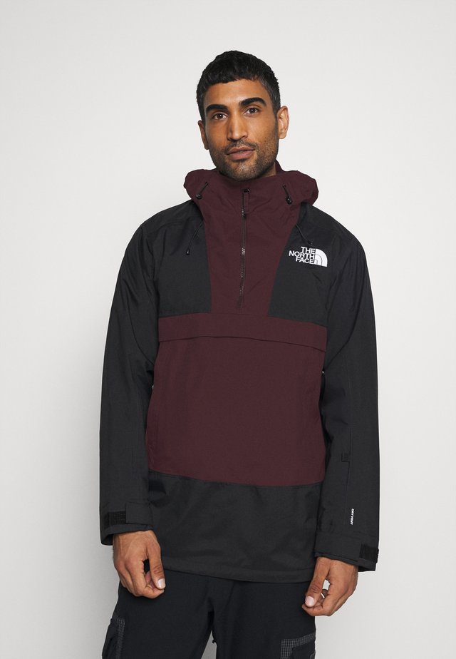 SILVANI ANORAK - Veste de ski - bordeaux/black