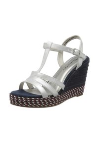 Tamaris Platform sandals - wht metcomb