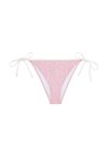 ESSENTIALS CHEEKY STRING SIDE TIE PRINT - Bikini alsók - classic pink