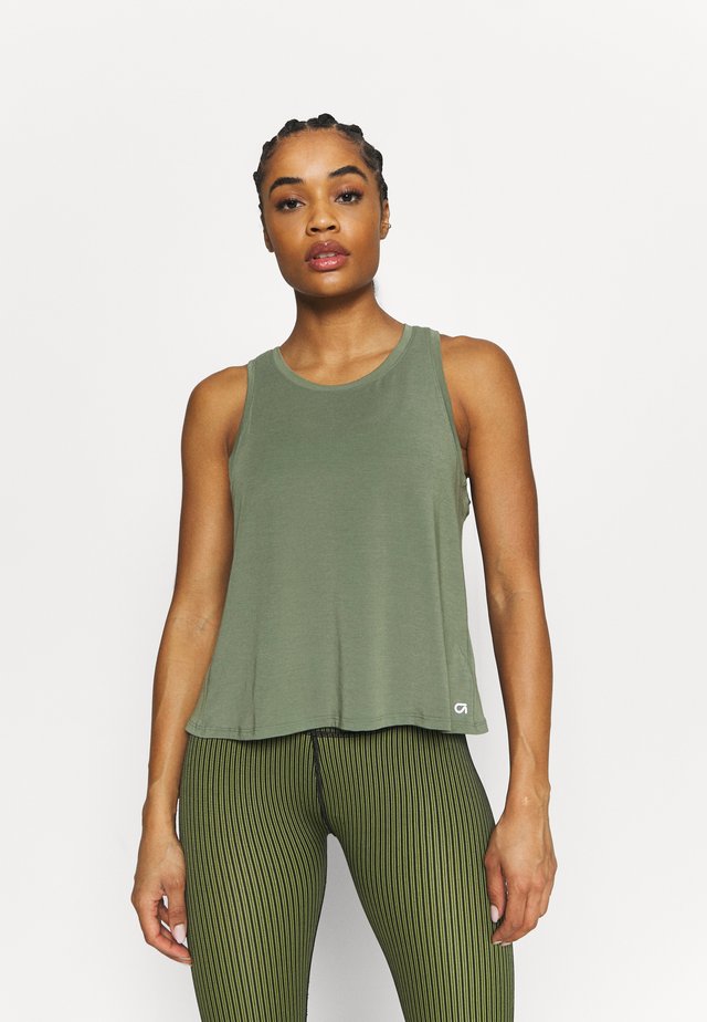 BREATHE WRAP BACK TANK - Top - desert cactus