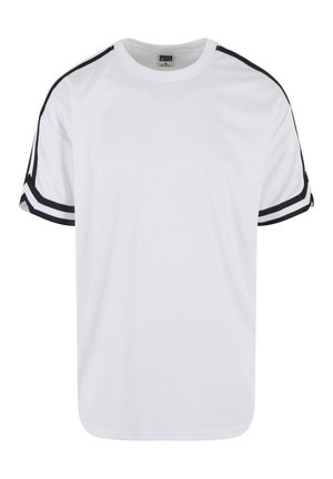 Urban Classics STRIPES TEE - Apdrukāts T-krekls - white