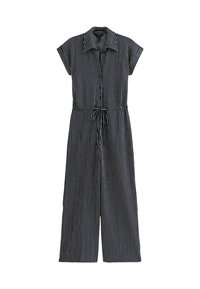 STRIPED TEXTURED - Overall / Jumpsuit - blue pattern
