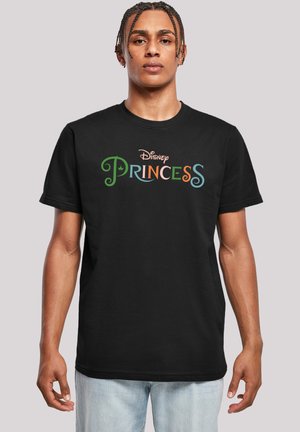 DISNEY DISNEY PRINCESS LOGO PRINZESSIN - T-shirts med print - black