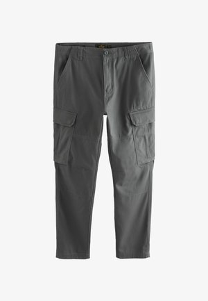 Kareiviško stiliaus kelnės - grey charcoal