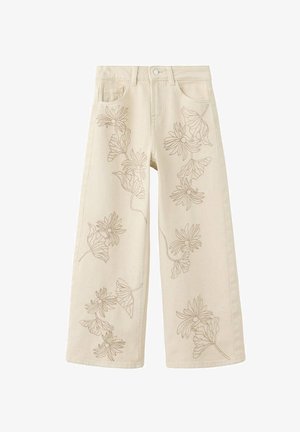 Mango Kids, KID - Jeans a sigaretta - beige