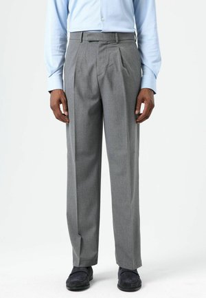 WIDE-LEG - Broek - grey