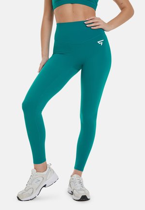 SQUATPROOF Leggingsit - teal green