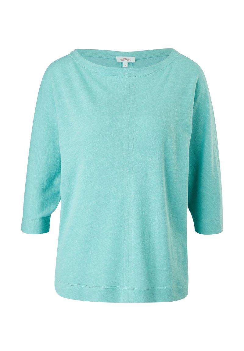 Damen T-Shirts | s.Oliver MIT 3/4-ARM Langarmshirt turquoise/petrol - TB95196 Damen T-Shirts | s.Oliver MIT 3/4-ARM Langarmshirt turquoise/petrol - TB95196