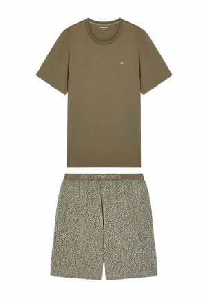 Emporio Armani, PIGIAMA UOMO SET - Pigiama - verde