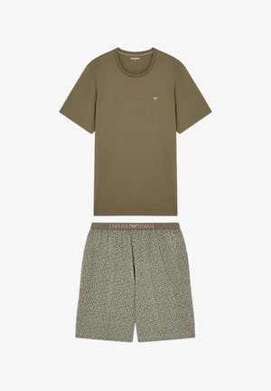 Emporio Armani, PIGIAMA UOMO SET - Pigiama - verde