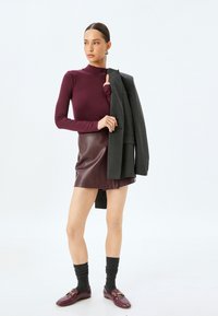 Koton LONG SLEEVE  - Longsleeve - bordeaux