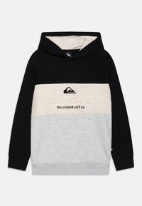 Quiksilver - EMBOSS BLOCK HOODIE YOUTH - Luvtröja - black Miniatyrbild 1