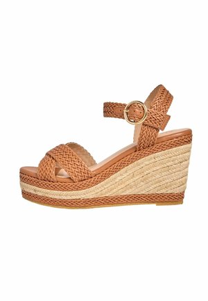REGULAR FIT  - High heeled sandals - brown