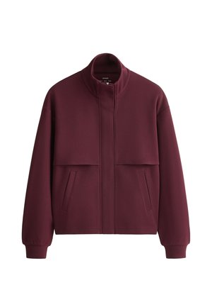 OYSHO, Veste mi-saison - burgundy
