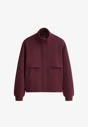 OYSHO, Veste mi-saison - burgundy