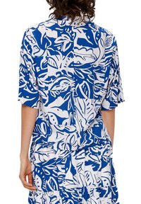 s.Oliver MIT FALTEN DETAIL - Camicetta - royalblau