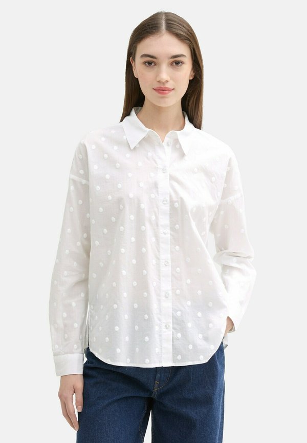 DOT STRUCTURE  - Button-down blouse
