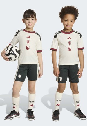 adidas Performance, MANCHESTER UNITED THIRD KIDS UNISEX SET - Fanartikel - ivory jungle ink