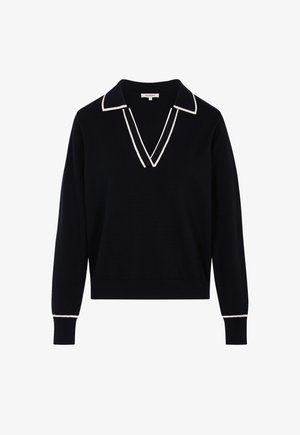 Morgan, MORGAN MORGAN POLO NECK JUMPER - Strickpullover - bleu marine