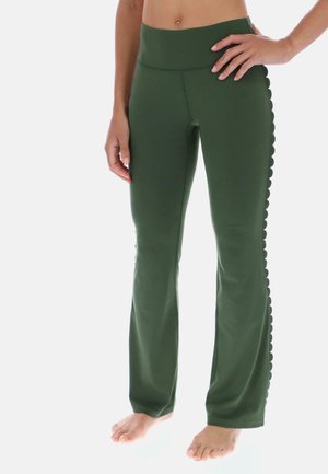 COMFORT STRETCH FLARE - Leggings - black forest