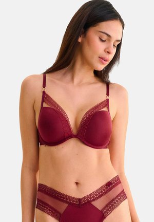ADVENTURE - Soutien-gorge push-up - bordeaux