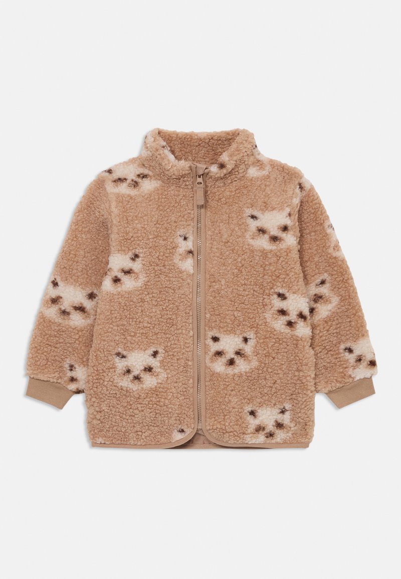 Lindex JACKET PILE - Fleece jacket - beige