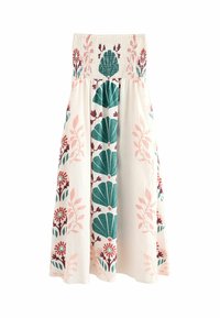 Next REGULAR FIT - BANDEAU MIDI  - Dienas kleita - khaki green
