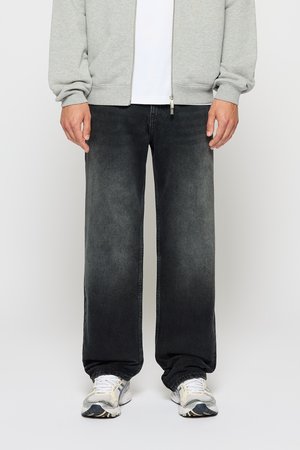 DISTRESSED - Relaxed fit jeans - granite black