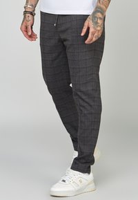 SIKSILK TAPERED FIT SMART - Träningsbyxor - black