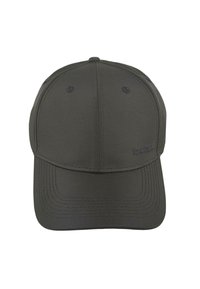 Gorra de béisbol negra con una corona estructurada, visera curvada, sutil detalle del logo y acentos de costura. Fabricada con tejido duradero y un acabado suave.