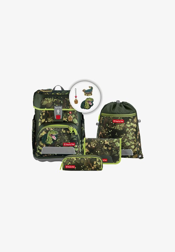 CLOUD SET 5-TEILIG – Schulranzen Set – dino torex