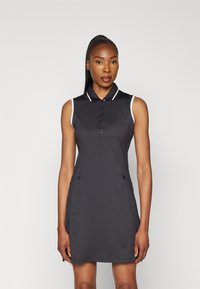Callaway SLEEVELESS DRESS WITH SNAP PLACKET 2-IN-1 - Punčochy - caviar