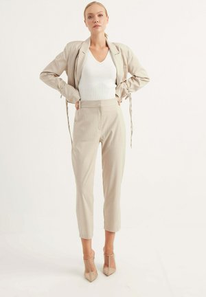 Chiquelle PENCIL - Broek - beige