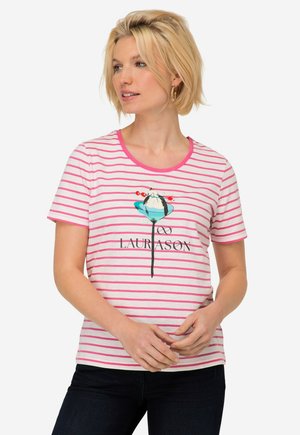 T-Shirt print - light red