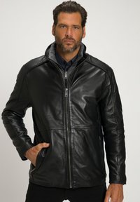 JP1880 Leather jacket - black