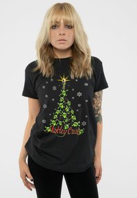 Paradiso Clothing MOTLEY CRUE ALL I WANT FOR XMAS - Print T-shirt - black