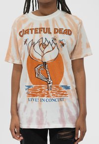 Paradiso Clothing GRATEFUL DEAD SUGAR MAGNOLIA DIP DYE - Print T-shirt - white