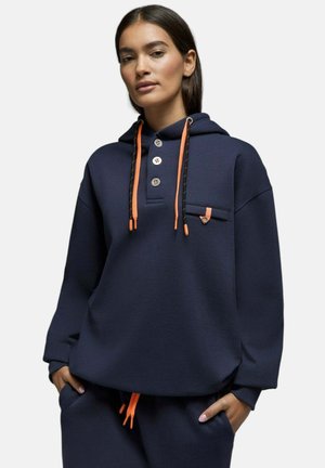 Saē, Sweat à capuche - bleu