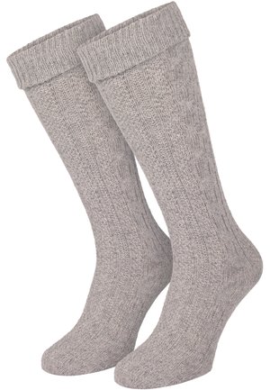 TRACHTEN 1 PAAR - Knee high socks - beige