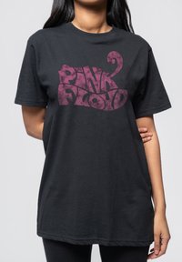 Paradiso Clothing FLOYD VINTAGE SWIRL - Print T-shirt - black