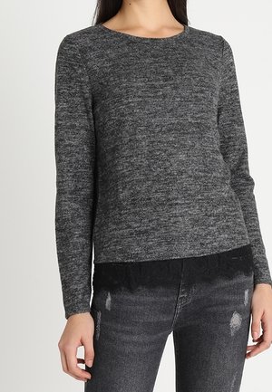 Trui - mottled dark grey